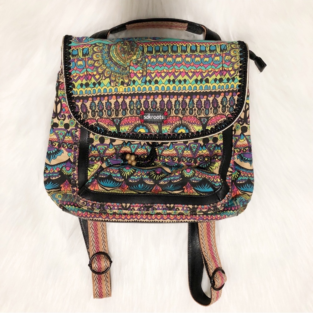 Sakroots Boho Convertible Backpack and Messenger Bag